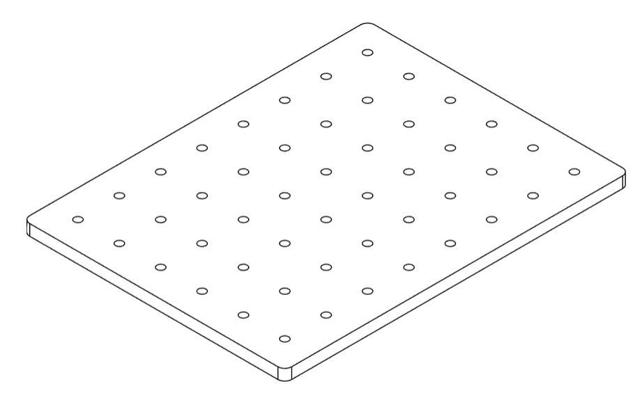 250x190mm Base Plate