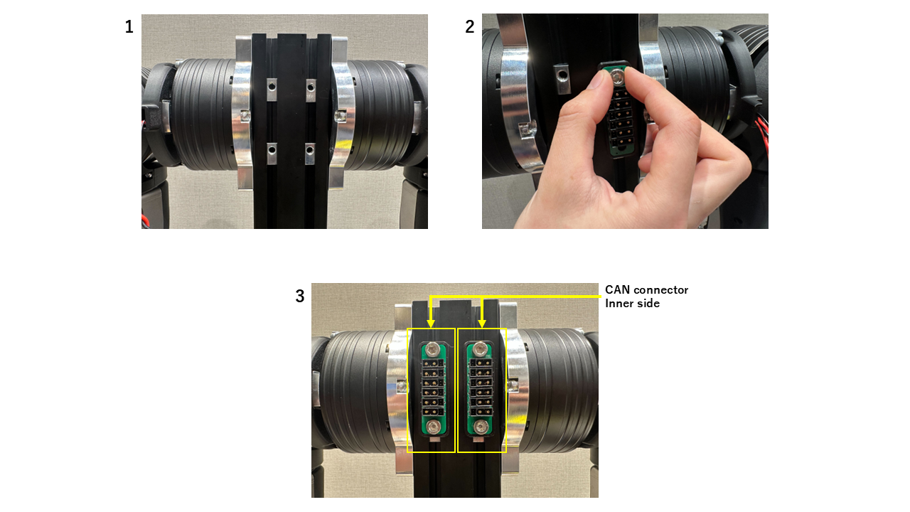 Hub board installation